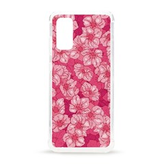 Cute Pink Sakura Flower Pattern Samsung Galaxy S20 6 2 Inch Tpu Uv Case by Pakjumat