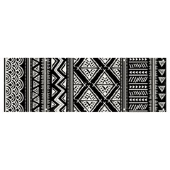 Tribal African Pattern Banner And Sign 12  X 4  by Pakjumat