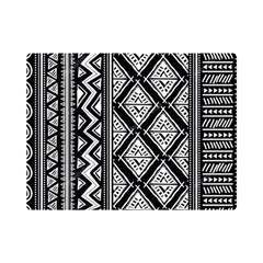 Tribal African Pattern Premium Plush Fleece Blanket (mini) by Pakjumat