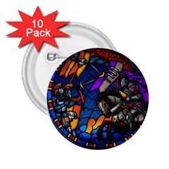 The Game Monster Stained Glass 2 25  Buttons (10 Pack)  by Pakjumat