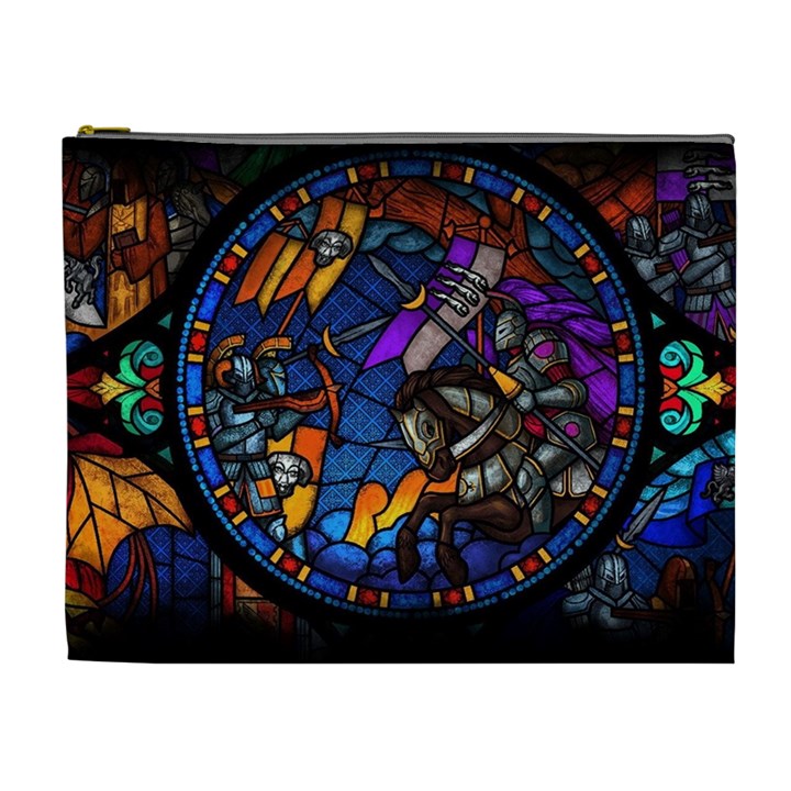 The Game Monster Stained Glass Cosmetic Bag (XL)