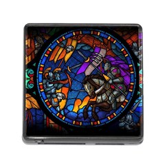 The Game Monster Stained Glass Memory Card Reader (square 5 Slot) by Pakjumat