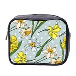 Narcissus Floral Botanical Flowers Mini Toiletries Bag (Two Sides) Front