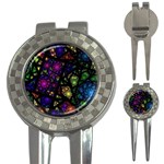 Stained Glass Crystal Art 3-in-1 Golf Divots Front