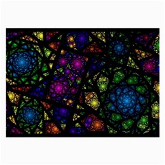 Stained Glass Crystal Art Large Glasses Cloth by Pakjumat