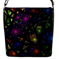 Stained Glass Crystal Art Flap Closure Messenger Bag (s) by Pakjumat