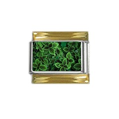 Shanghai Botanical Garden Gold Trim Italian Charm (9mm) by Pakjumat