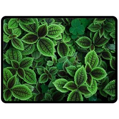 Shanghai Botanical Garden Fleece Blanket (large) by Pakjumat