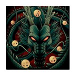 Dragon Art Tile Coaster Front