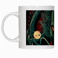 Dragon Art White Mug