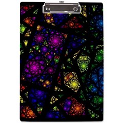 Stained Glass Crystal Art A4 Acrylic Clipboard by Pakjumat