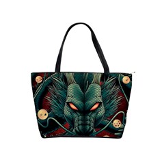 Dragon Art Classic Shoulder Handbag by Pakjumat