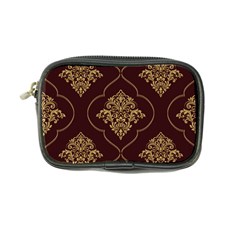 Vector Gold Ornament Pattern Seamless Damask Coin Purse by Pakjumat