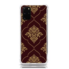 Vector Gold Ornament Pattern Seamless Damask Samsung Galaxy S20plus 6 7 Inch Tpu Uv Case by Pakjumat