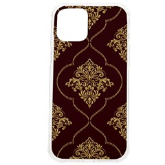 Vector Gold Ornament Pattern Seamless Damask Iphone 12 Pro Max Tpu Uv Print Case by Pakjumat