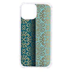 Gold Pattern Texture Golden Ornament Iphone 13 Mini Tpu Uv Print Case by Pakjumat