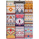 Pattern Texture Multi Colored Variation A4 Acrylic Clipboard Front