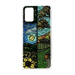 Four Assorted Illustrations Collage Winter Autumn Summer Picture Samsung Galaxy S20plus 6 7 Inch Tpu Uv Case by Pakjumat