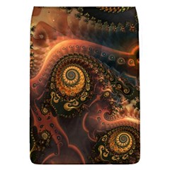 Paisley Abstract Fabric Pattern Floral Art Design Flower Removable Flap Cover (l) by Pakjumat