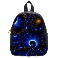 Abstract Design Art Pattern Wallpaper Shape Decoration School Bag (small) by Pakjumat