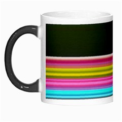 Horizontal Line Colorful Morph Mug by Pakjumat