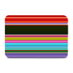 Horizontal Line Colorful Plate Mats