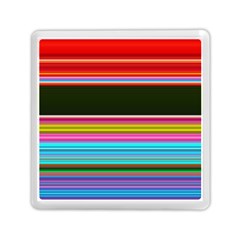 Horizontal Line Colorful Memory Card Reader (square) by Pakjumat