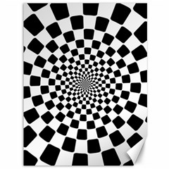 Geomtric Pattern Illusion Shapes Canvas 36  X 48  by Pakjumat