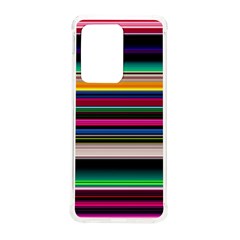 Horizontal Lines Colorful Samsung Galaxy S20 Ultra 6 9 Inch Tpu Uv Case by Pakjumat