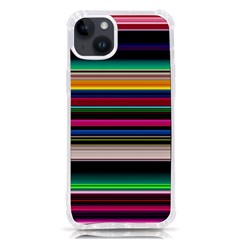 Horizontal Lines Colorful Iphone 14 Plus Tpu Uv Print Case by Pakjumat