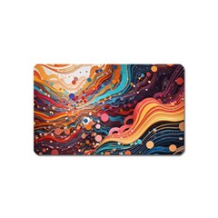 Pattern Abstract Magnet (Name Card)