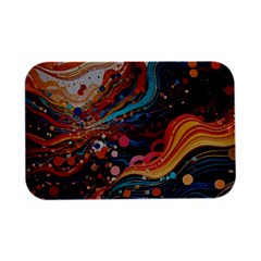 Pattern Abstract Open Lid Metal Box (Silver)  