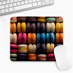 Macaroon Sweet Treat Large Mousepad by Pakjumat