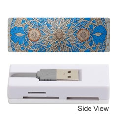 Flower Mandala Pattern Memory Card Reader (stick) by Pakjumat