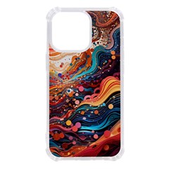 Pattern Abstract iPhone 13 Pro TPU UV Print Case