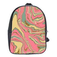 Pattern Glitter Pastel Layer School Bag (large) by Pakjumat