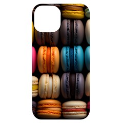 Macaroon Sweet Treat Iphone 14 Black Uv Print Case