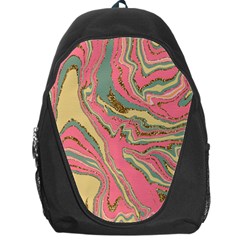 Pattern Glitter Pastel Layer Backpack Bag by Pakjumat