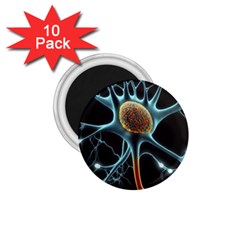 Organism Neon Science 1 75  Magnets (10 Pack)  by Pakjumat