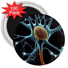 Organism Neon Science 3  Magnets (100 Pack) by Pakjumat