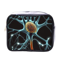 Organism Neon Science Mini Toiletries Bag (one Side) by Pakjumat