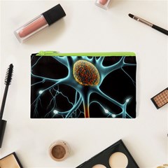 Organism Neon Science Cosmetic Bag (xs) by Pakjumat