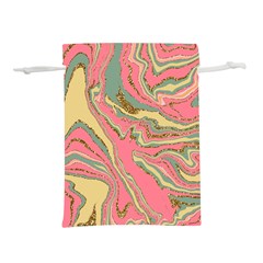 Pattern Glitter Pastel Layer Lightweight Drawstring Pouch (l) by Pakjumat