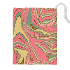 Pattern Glitter Pastel Layer Drawstring Pouch (5xl) by Pakjumat