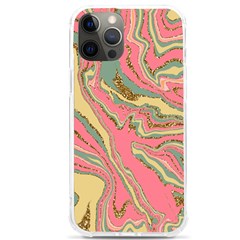 Pattern Glitter Pastel Layer Iphone 12 Pro Max Tpu Uv Print Case by Pakjumat