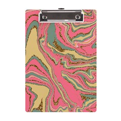 Pattern Glitter Pastel Layer A5 Acrylic Clipboard by Pakjumat