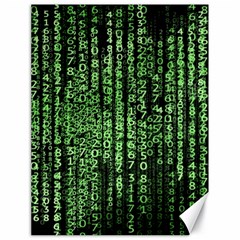 Matrix Technology Tech Data Digital Network Canvas 18  X 24  by Pakjumat