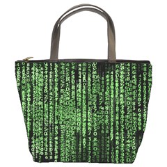 Matrix Technology Tech Data Digital Network Bucket Bag by Pakjumat