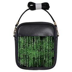 Matrix Technology Tech Data Digital Network Girls Sling Bag by Pakjumat