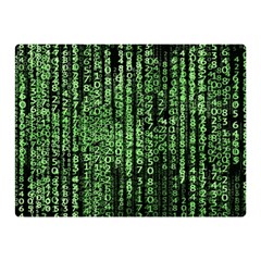 Matrix Technology Tech Data Digital Network Two Sides Premium Plush Fleece Blanket (mini) by Pakjumat